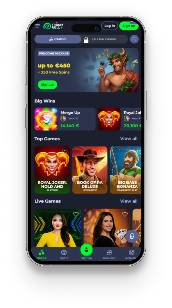 Fridayroll application